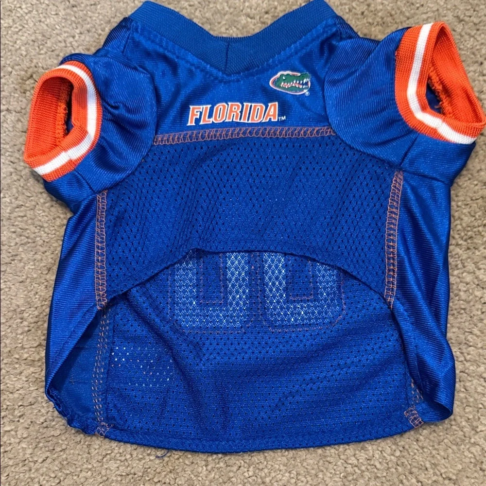 Pets First Blue UF Gators Dog Jersey